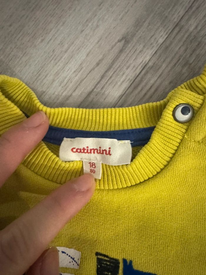 Lot de 2 sweat-shirt 18 mois - photo numéro 4