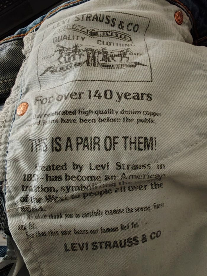 Jeans Levi's 535 homme W32 L32 - photo numéro 5