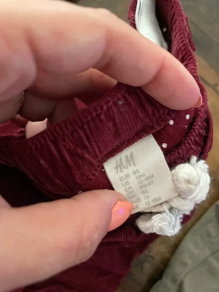Lot de 6 pantalons / short bébé fille 18 mois - photo numéro 4