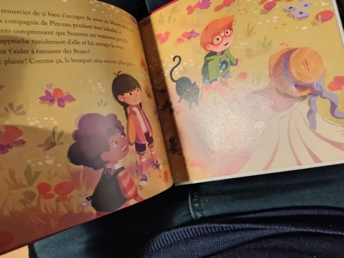 Livre mac do la femme a l ombrelle hachette le musée magique - photo numéro 3