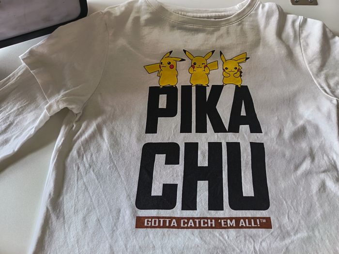 T-shirt manches longues Pokémon blanc - photo numéro 2