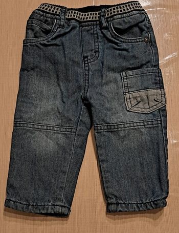 Pantalon en jeans doublé 9 mois orchestra