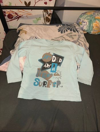 Tee-shirts ML bb garçon taille 24mois🐨