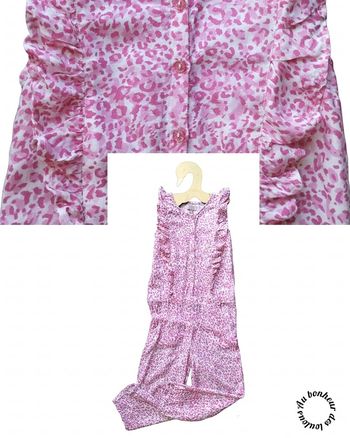 6 ans combinaison été Lisa rose