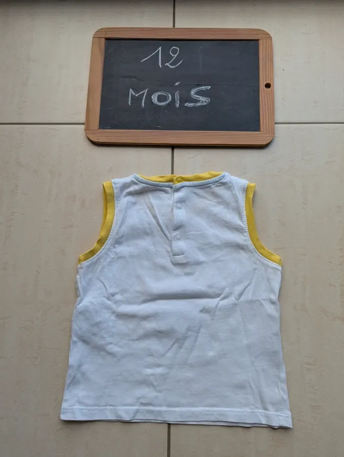 Débardeur obaibi bébé 12 mois - photo numéro 3