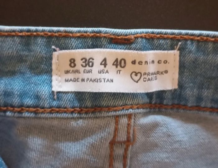 Jeans a trou bleu clair - photo numéro 3