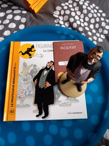 Figurine le professeur bergamotte hilare