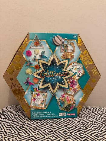 Lansay - Coffret créatif - Déco Tropicale Glitterizz-