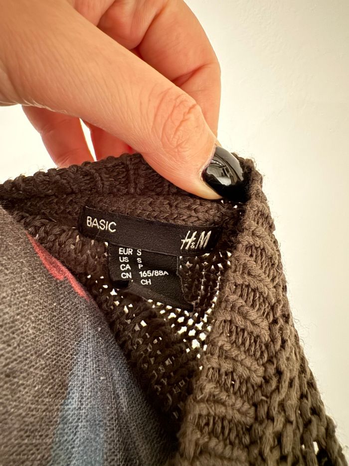 Pull en maille kaki - H&M - photo numéro 4