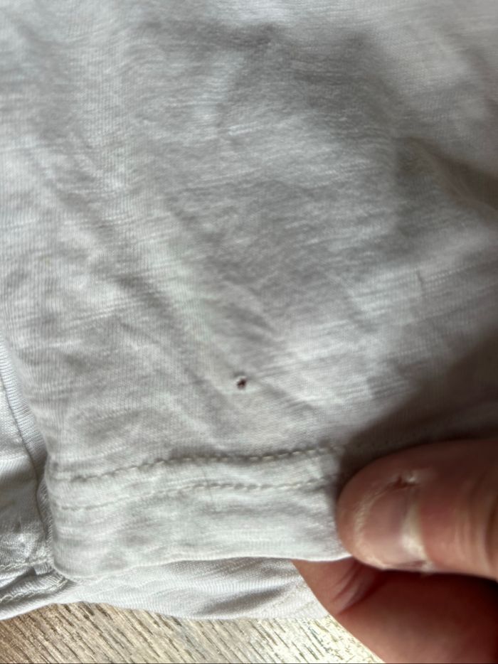 T-shirt Blanc H&M L.O.G.G. Imprimé Graphique Abstrait Art - photo numéro 5