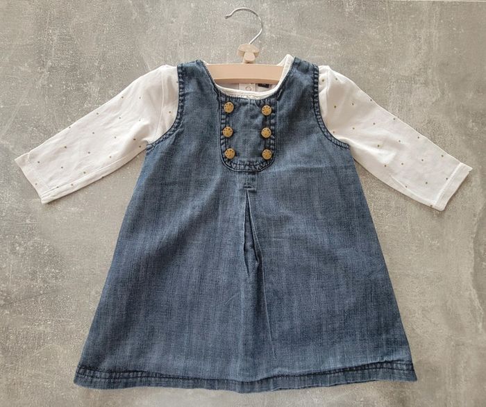 Robe en jean - 12 mois