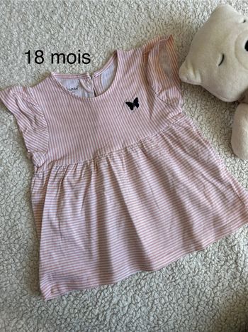 Robe fille 18 mois