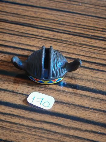 Playmobil chapeau coiffe d'indien à corne