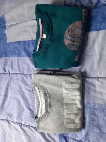 2 sweat-shirt 9-10 ans