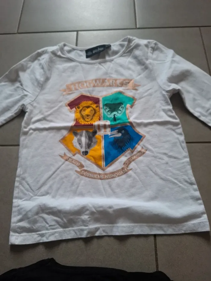 2 tee-shirt manches longues - photo numéro 4