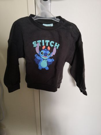 Sweat Stitch Disney (Noir) 12 mois Kiabi