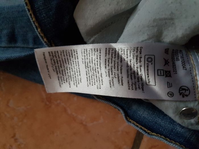 Jeans garçon 14 ans bleu Gémo - photo numéro 4