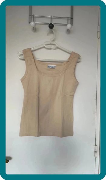 Débardeur beige
