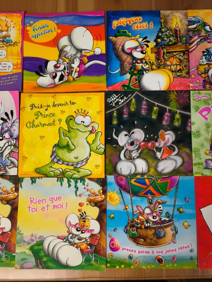 Classeur + boîtes + cartes diddl - photo numéro 4