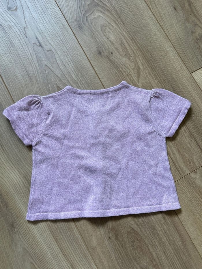 Gilet légèrement pailleté - photo numéro 2