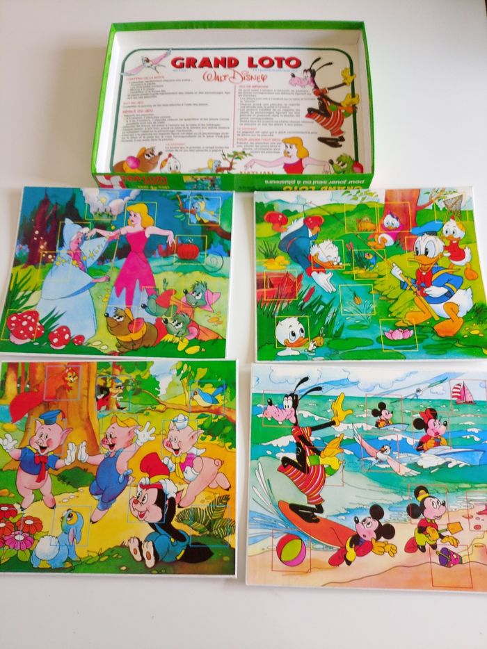 Grand loto Walt Disney Nathan complet - photo numéro 3