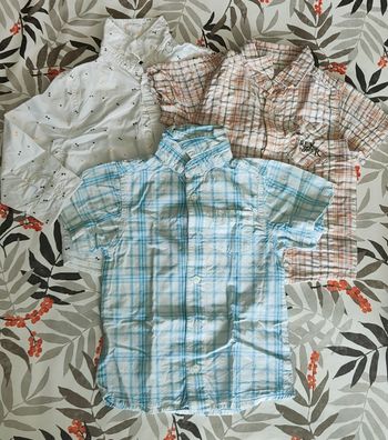 Lot de chemisettes/ chemise, 3 ans