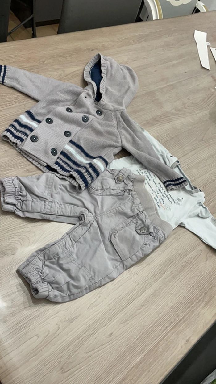 Ensemble 3 pièces Tape à l’œil en 9mois - photo numéro 2