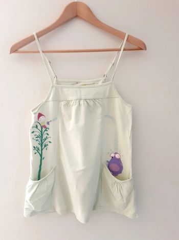 Haut de pyjama Etam lingerie vert clair T38