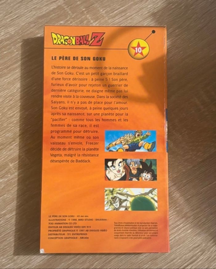 Cassette dragon ball Z - photo numéro 2