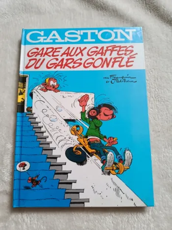 Album double Gaston Gare aux gaffes du gars gonflé et En direct de la gaffe