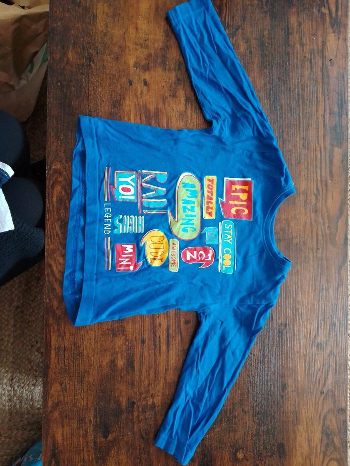 Lot 4 tee shirt manches longues 18/24 mois - photo numéro 2