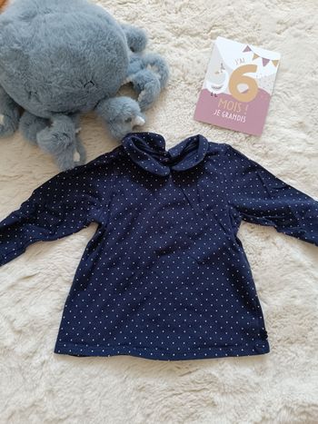 Tee shirt  6 mois obaibi