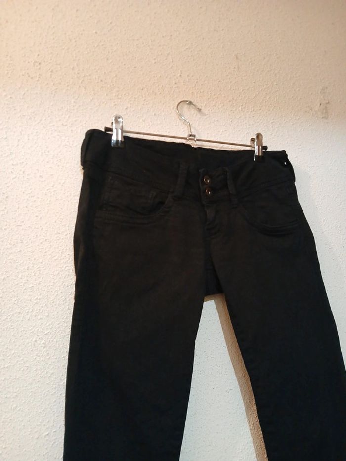 Jean noir femme basic " pépé jeans" taille 34 - photo numéro 2