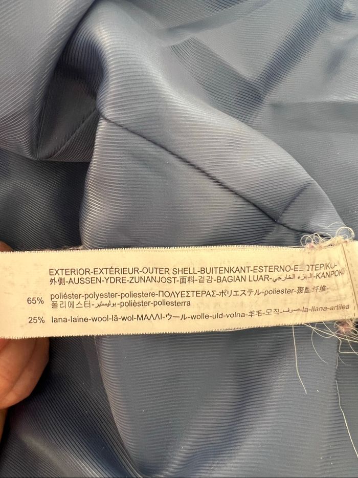 Manteau bleu Stradivarius - photo numéro 8