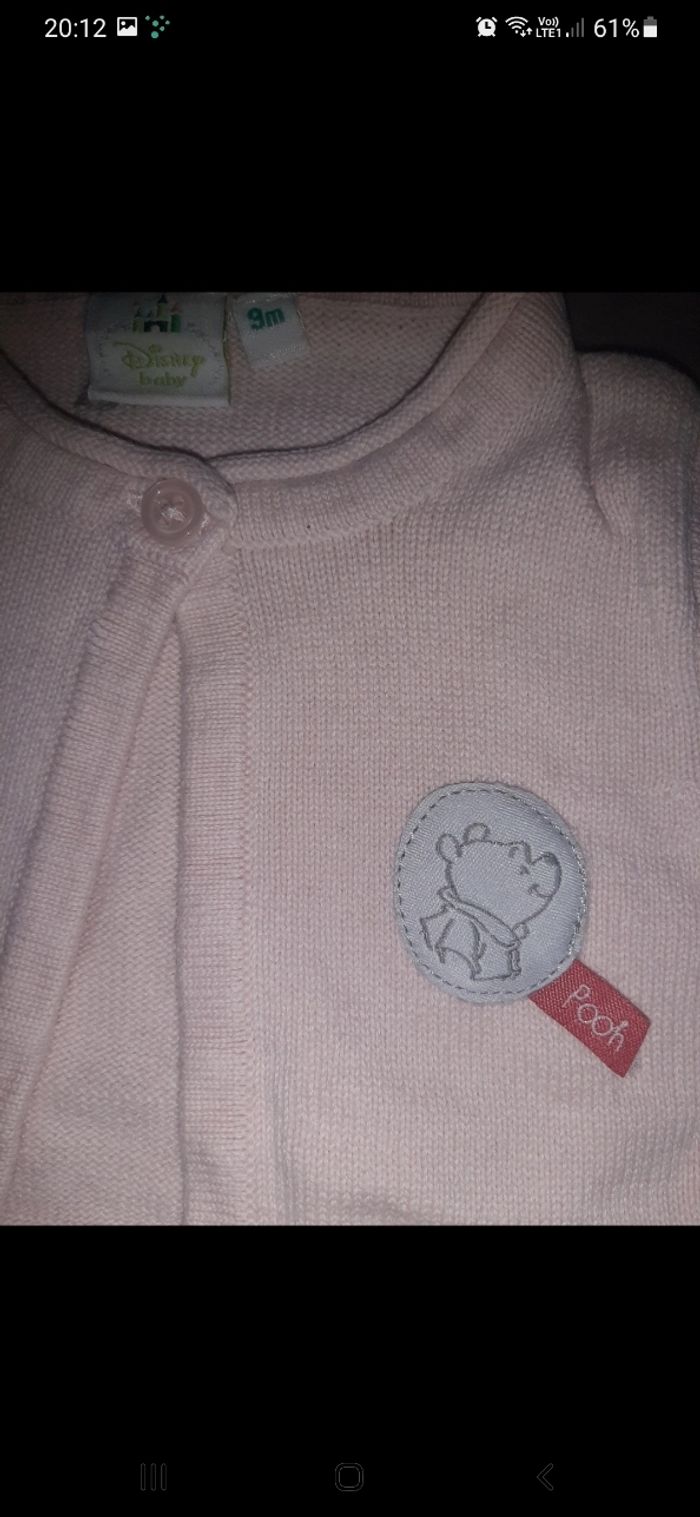 Boléro bébé fille 9 mois (c3) - photo numéro 2