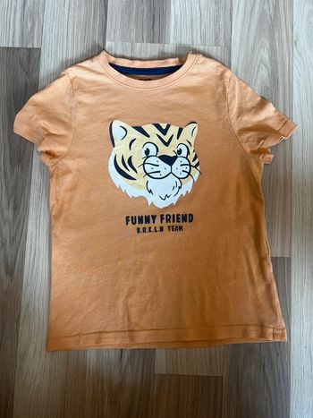 T-shirt 5 ans kiabi saumon lion