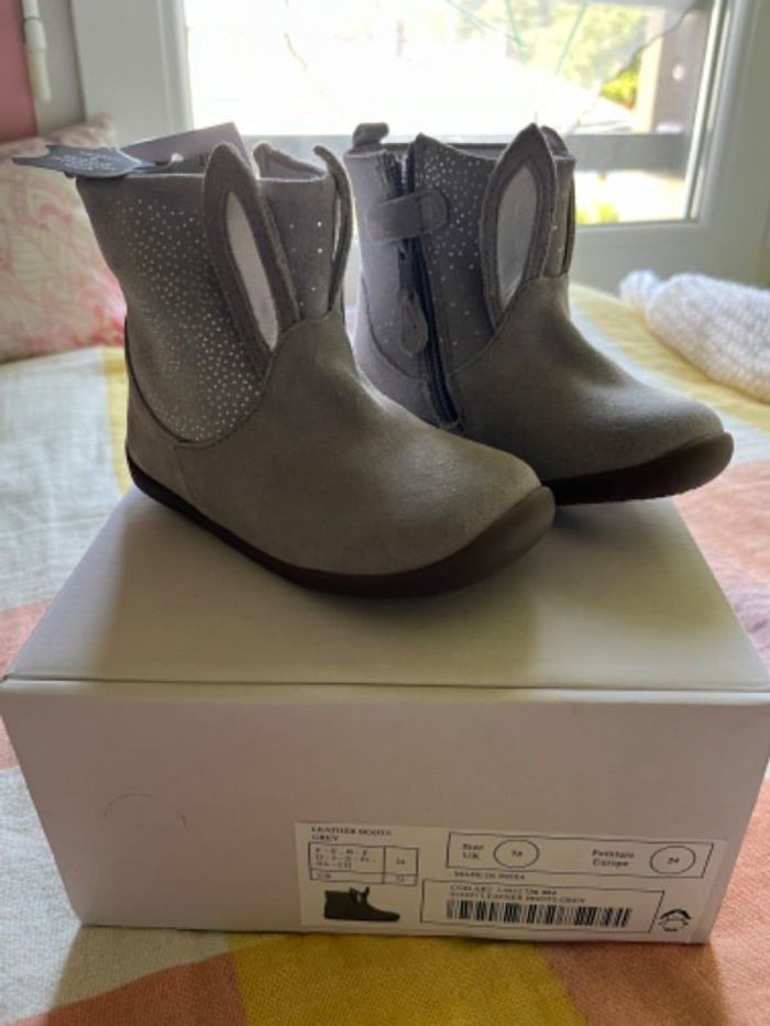 Bottines Vertbaudet fille T24