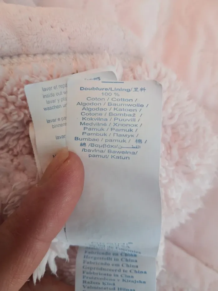 Superbe robe de chambre / peignoir doux, qualité, capuche doublée, ceinture - T 8 ans - Okaïdi - photo numéro 8