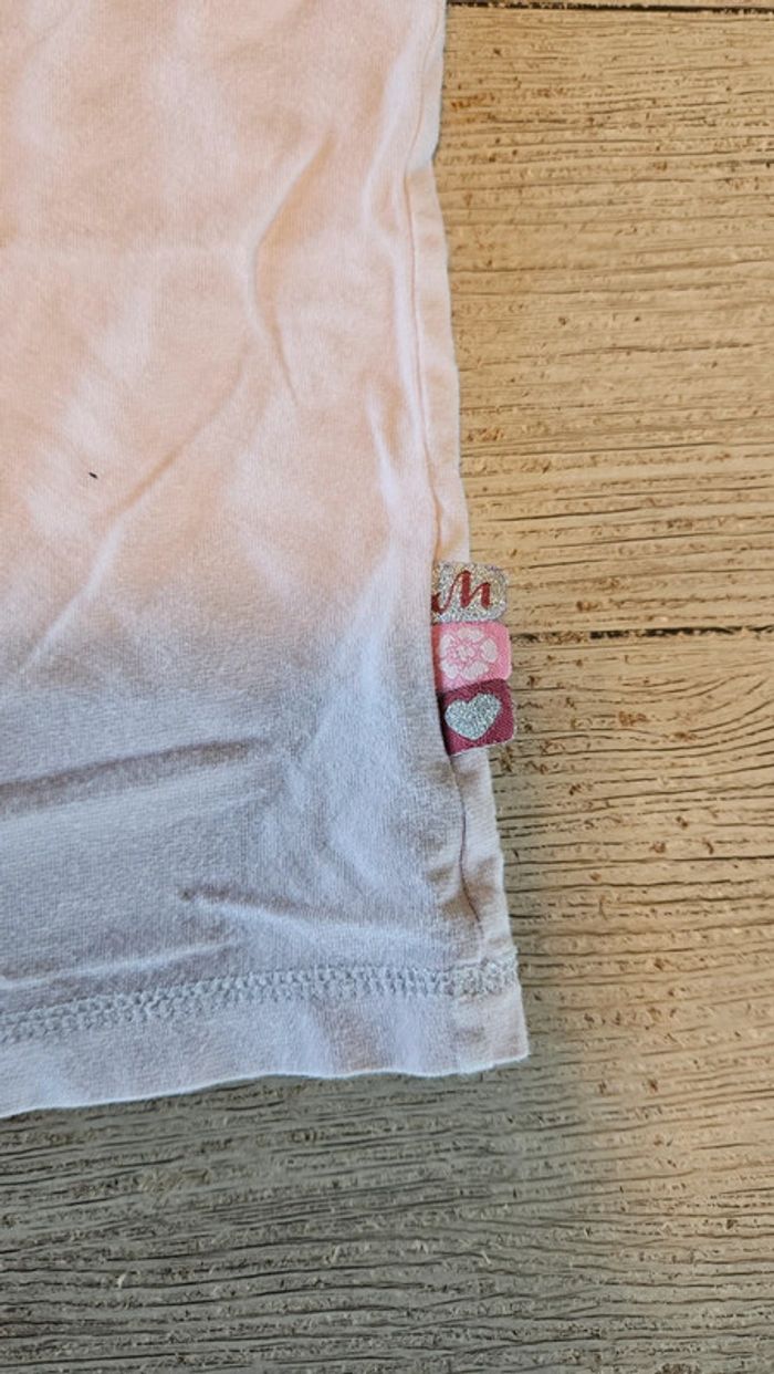 T shirt rose clair à manches courtes, Disney, Minnie & Mickey, 6 ans - photo numéro 4