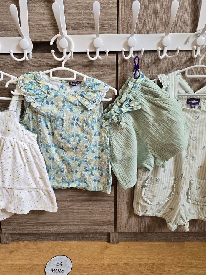 Vêtement Bébé Fille - Collection : Une Virée sur la Baie des Anges - Sergent Major - 24 mois 86 cm - photo numéro 3