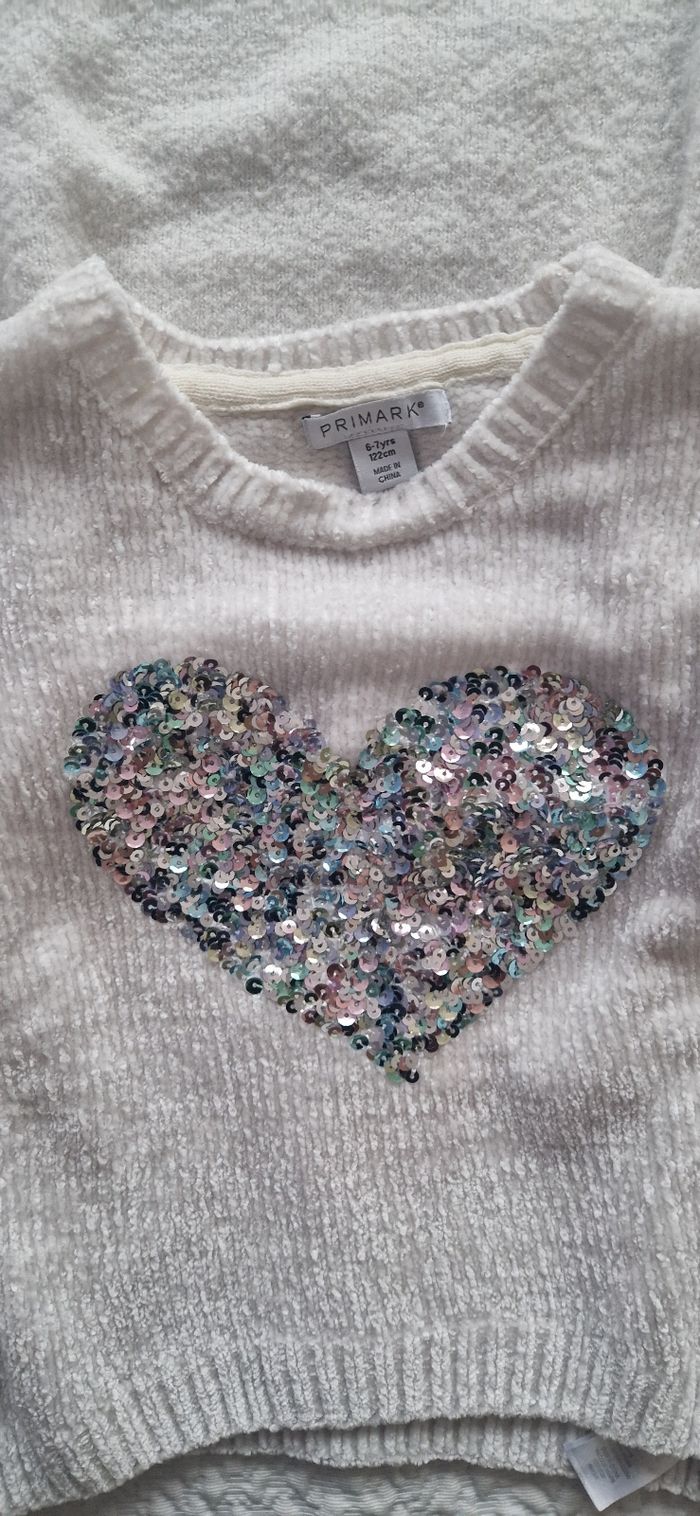 Lot de 2 pulls épais fille 6 ans - photo numéro 3