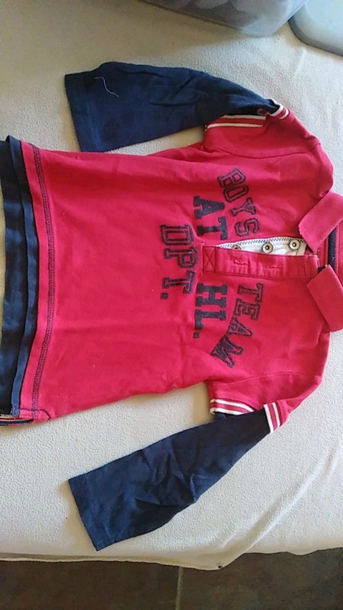 Polo manches longues