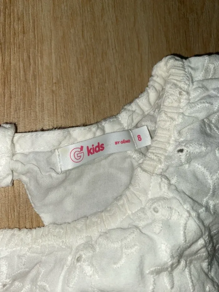 Robe brodée coton - photo numéro 3