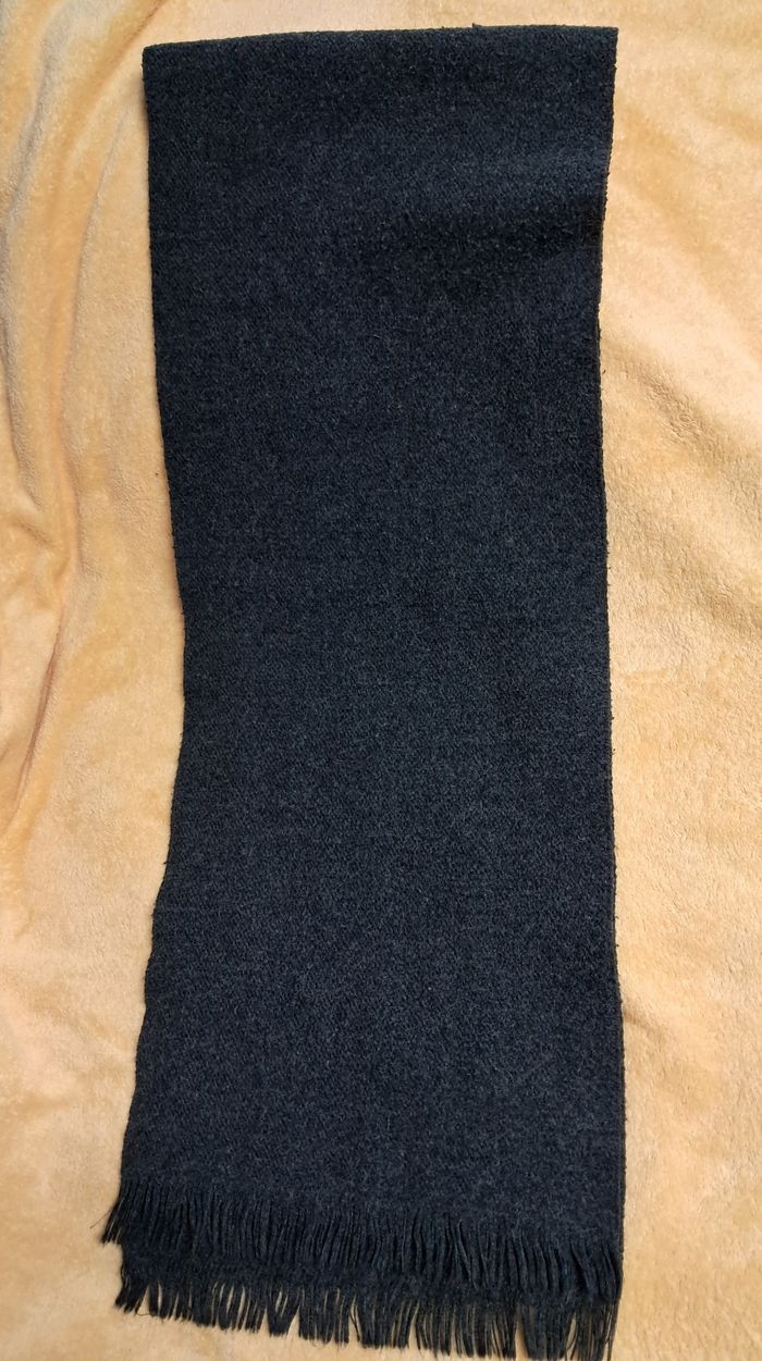 Écharpe grise foncée Unisexe - photo numéro 2
