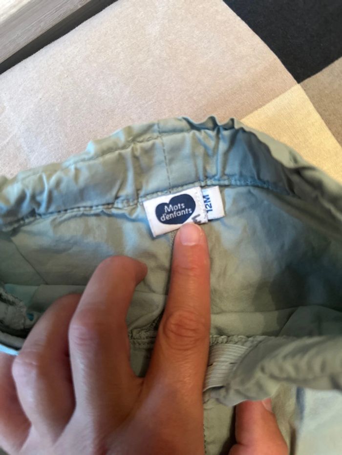 Lot de 2 pantalons fin en 12 mois - photo numéro 5