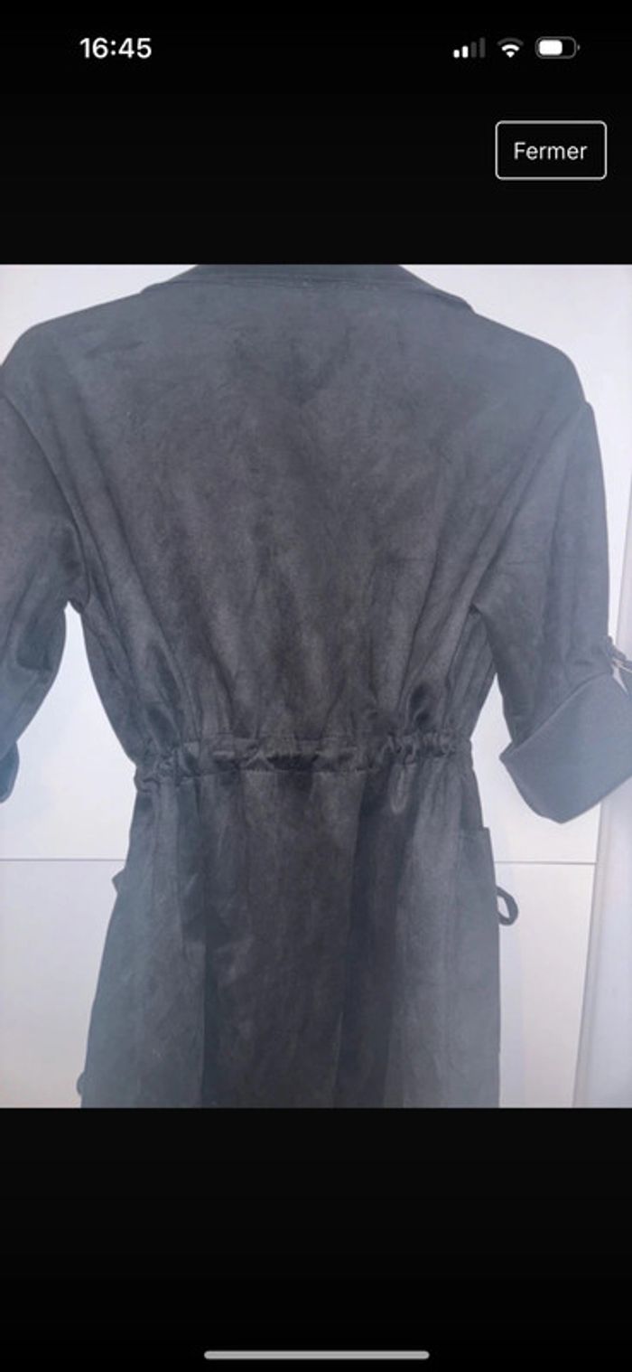 Veste longue en daim - photo numéro 3