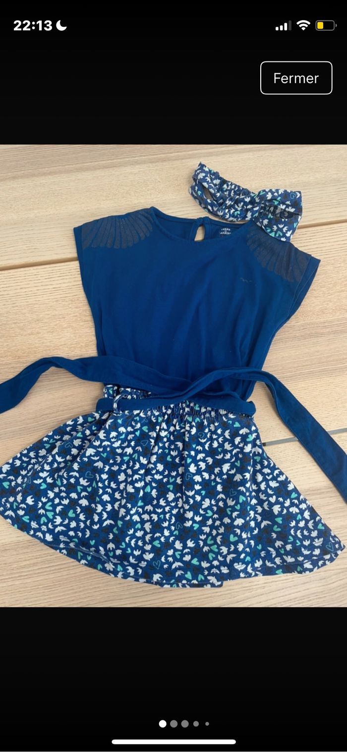 Robe avec bandeau