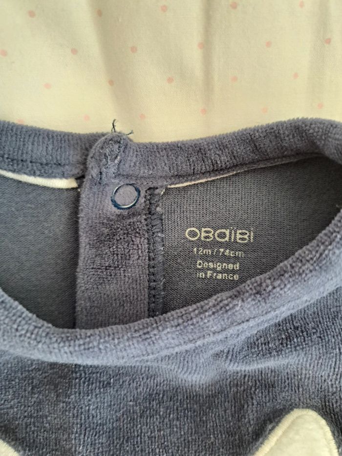 Pyjama 2 pièces 12 mois - photo numéro 4