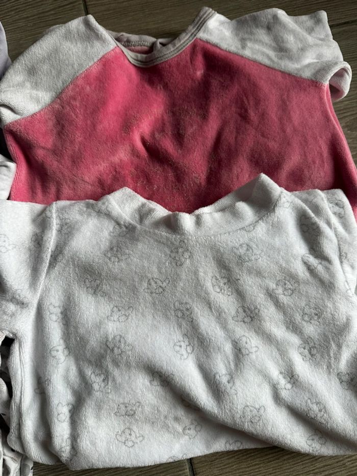 Lot 5 pyjamas 12 mois - photo numéro 3
