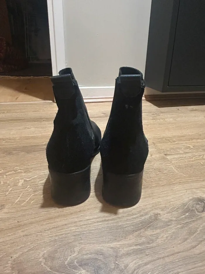 Bottines à talons noires - photo numéro 3